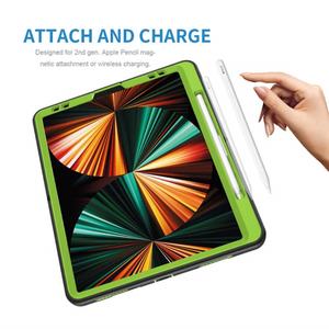 Funda Resistente con Soporte y Correa de Mano 360° para Tablet Apple iPad Pro 12.9 Pulgadas 6.ª Generación 2022 2021 2020 2018 - Product Image 3