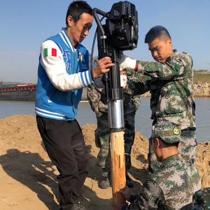 Pilonneuse à essence légère et puissante, pilonneuse à poteaux à essence, pilonneuse manuelle - Product Image 6