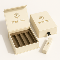Coffret de parfum de luxe unique, coffret de voyage pour parfum, coffret cadeau de parfum haut de gamme