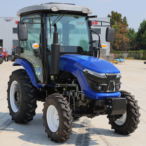 Spedizione Gratuita Fornitura del Produttore Trattore Piccolo da Giardino a Ruote con Motore 4RM da 50CV 80CV 100CV / Mini Trattore Agricolo con Cabina - Product Image 3