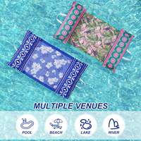 Offre Spéciale : Lit Flottant Gonflable, Hamac Aquatique, Fauteuil Relaxant, Matelas de Natation, Bouée de Plage pour Fêtes au Bord de la Piscine
