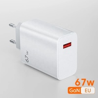 Chargeur Turbo Mini SKD Parts 67W avec Matériau GaN Adaptateur d'Alimentation de Haute Qualité