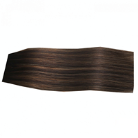 D.S Hair Wholesale Extensions de cheveux naturels Skin Weft 16-26 pouces, personnalisation flexible pour coiffeurs