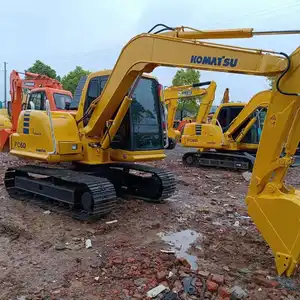 Çin orijinal Sany 135 215 235 kullanılmış ekskavatör kore orijinal Doosan 55 60 150 kullanılmış ekskavatör Komatsu 60 130 kullanılmış ekskavatör