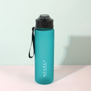 Botella de agua deportiva portátil de 750ML, motivacional, con marcador de tiempo, taza a prueba de fugas para deportes al aire libre, Fitness, sin BPA - Product Image 2