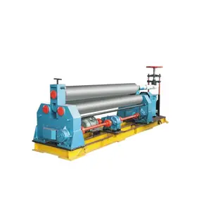 1.5kw Asymmetrical 3-roller used plate rolling machine