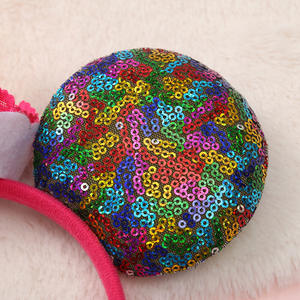 A405 Sombrero de cumpleaños de <span class=keywords><strong>Mickey</strong></span> Sheng Decoración de pasteles Diseño de escena Niña Niños <span class=keywords><strong>Primer</strong></span> año Princesa Internet Fiesta roja Sombreros - Product Image 4