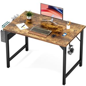 Escritorio de estilo simple y moderno para el hogar, oficina, estudio, estudiante, escritorio, personalización de Amazon Vintage - Product Image 3