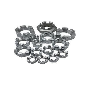 Tuerca hexagonal ranurada, acero al carbono <span class=keywords><strong>DIN</strong></span> <span class=keywords><strong>935</strong></span> Zinc plateado, para maquinaria/automotriz/aeroespacial - Product Image 6