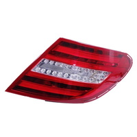 Feux avant LED modifiés pour Mercedes-Benz Classe C W204 2007-2014, feux arrière LED 12V, feux de route