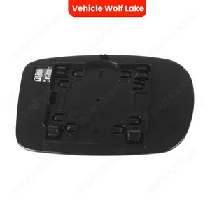 กระจกมองข้างแบบมีระบบทำความร้อนสำหรับ Dodge Charger 2011-2022 ด้านซ้าย อะไหล่ทดแทน สีเงิน วัสดุ ABS - Product Image 4