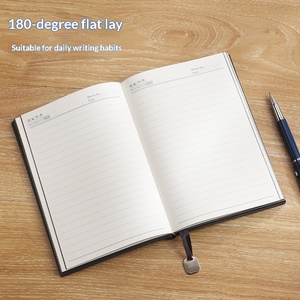 Carnet de notes A5 personnalisé à reliure thermique, agenda de bureau élégant, bloc-notes épais, cadeau de papeterie de bureau pour la vente en gros - Product Image 2