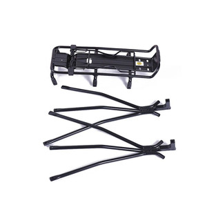Portaequipajes de <span class=keywords><strong>Bicicleta</strong></span> de Aleación de Aluminio, Portaequipajes para <span class=keywords><strong>Bicicleta</strong></span> de Montaña, Compatible con <span class=keywords><strong>Frenos</strong></span> V-Brake / <span class=keywords><strong>Frenos</strong></span> de <span class=keywords><strong>Disco</strong></span> - Product Image 6