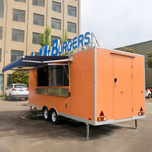 Camion <span class=keywords><strong>de</strong></span> restauration entièrement équipé Honlu, stand alimentaire mobile, remorque <span class=keywords><strong>de</strong></span> restauration mobile pour <span class=keywords><strong>franchise</strong></span> <span class=keywords><strong>de</strong></span> restauration avec cuisine complète. - Product Image 4