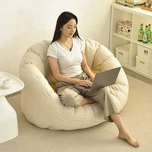 Modern Bean Bag Reclinável Dormir Adequado Pequeno Tatami Quarto Lounge Chair Casa Varanda Sofá Preguiçoso - Product Image 3