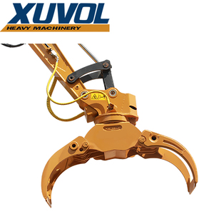 Proveedores de Garras Hidráulicas Xuvol 90P, Garra para Troncos, Uso para Excavadoras de 4-9 Toneladas con Rotación de 360 Grados - Product Image 4