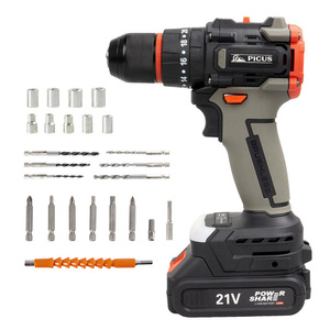 Multi-Function Portable 21V Lithium Variable Speed Brushless Motor Impact Cordless <b>Mini</b> <b>Drill</b> OEM Supported Hand Tools PICUSBS63 - Product Image 1