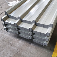Tôles d'acier ondulées galvanisées prélaquées couleur RAL, anti-corrosion, pour toiture métallique, soudage/pliage, directement de l'usine