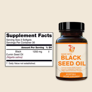 Cápsulas de Aceite de Semilla Negra Más Vendidas con Aceite de Comino Negro, Promueve el Mantenimiento de un Peso Saludable - Product Image 2