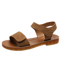 Nouvelle Arrivée Chaussures Plates Simples et Unies pour Femme, Tongs de Plage Mode, Sandales de Loisirs d'Extérieur pour Dames