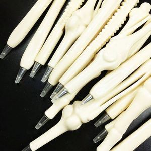 Stylos à bille portables personnalisés en plastique en forme d'os - Stylo fantaisie pour infirmière et médecin, idéal pour les étudiants, cadeau de papeterie - Product Image 4