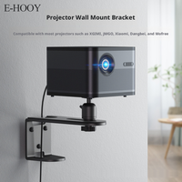 Soporte de Pared para Mini Proyector, Soporte Metálico de un Solo Orificio, Especificación Imperial 1/4