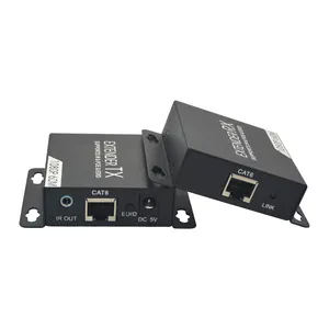 AOEYOO HDMI Extender 50M mit HDMI Loop Out & IR Verstärker POC Über Ethernet Cat6/7 Verlustfreie HDMI sender und Empfänger
