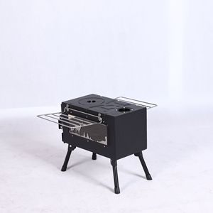 <span class=keywords><strong>Stufa</strong></span> Pieghevole Portatile per Campeggio e Picnic all'Aperto, con Finestra di Visualizzazione, per 3-5 Persone - Product Image 4