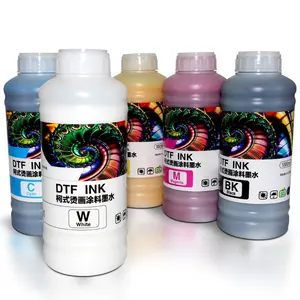 DTF textile pigment ink for DTF inkjet printer heat transfer ink white ink