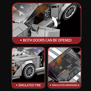 Zhenzhuan Ford GT500 – blocs de construction, 476 pièces, jouet d'assemblage pour garçons de 8 à 13 ans - Product Image 4