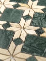 Carreaux de mosaïque en pierre de marbre naturel moderne fleur décoration murale et sol pour chambre cuisine salle de bain hôtel dosseret