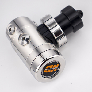 YOKE/DIN équipement de <span class=keywords><strong>plongée</strong></span> sous-marine HOTDIVE marque S3 acier inoxydable premier étage régulateur diaphragme Type équilibré 100% <span class=keywords><strong>O2</strong></span> - Product Image 1