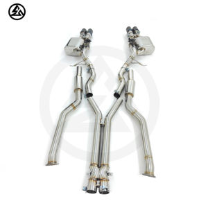 Sistema de Escape CSZ de Acero Inoxidable Catback para <span class=keywords><strong>BMW</strong></span> <span class=keywords><strong>M5</strong></span> E60 E61/M6 E63 E64 S85 5.0L <span class=keywords><strong>V10</strong></span> 2005-2011, Silenciador Ss304 con Válvula Electrónica - Product Image 5