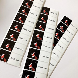 2020 étiquette estampillée noire de taille personnalisée carton papier offset panneau duplex facture inférieure avec large gamme d'applications, y compris étui - Product Image 2