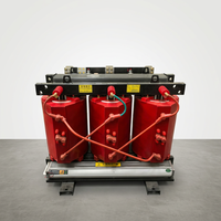 Transformateur de puissance triphasé de type sec 100-200 kVA, certifié CE