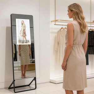 Smart Mirrors - Augmented Reality Magic Mirror with Touchscreen