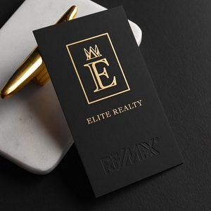 Tùy Chỉnh In Ấn Với Vàng/Bạc/Màu Xanh Lá Cây/Màu Xanh Lá Dập Nổi Sáng Tạo Cao-End Thiết Kế Thẻ Thích Hợp Cho Quà Tặng Bao Bì - Product Image 2