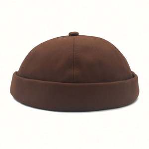 Wholesale Factory Custom <b>Brimless</b> Baseball <b>Cap</b> Unisex Sporty Formal Puff Printing Common Fabric - Product Image 5