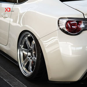 Jantes forgées chromées polies 17 18 19 20 <span class=keywords><strong>pouces</strong></span> Te37sl 5x112 5x114.3 5x120 pour Q50 Q60 G37 M340i F80 G80 F82 F87 - Product Image 2