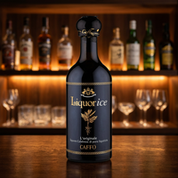 Liqueur de réglisse de haute qualité Caffo Distilleria, Italie, 1L, 6 bouteilles par boîte, ingrédients principaux : alcool, herbes, qualité liqueur