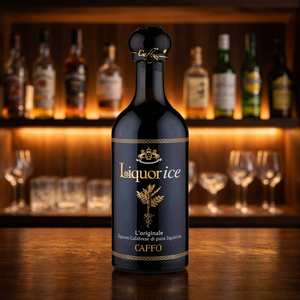 High Quality Caffo Distilleria Liquore Liquirizia Italy <b>1LT</b> 6 <b>Bottles</b> Per Box Primary Ingredients Alcohol Herbs Liqueur Grade - Product Image 3