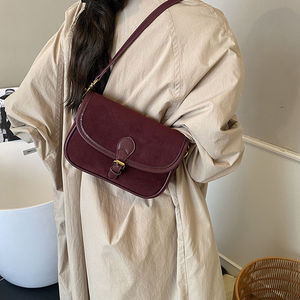 Sac bandoulière en cuir PU texturé imprimé pour femme – Vente en gros - Product Image 6