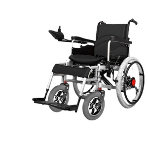 Fauteuil roulant électrique KSMED 1200x930x630mm en alliage d'aluminium pliable avec freinage automatique pour personnes âgées - Product Image 1