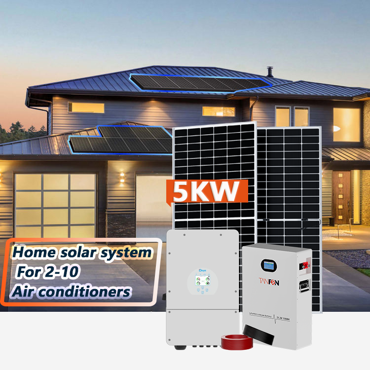 Solar Energy System Complete Set 10kw Solar Power Generator 5000w 110v ...