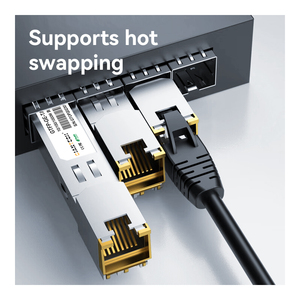 Giantech โมดูลพอร์ตไฟฟ้ากิกะบิต RJ45ตัวรับส่งสัญญาณใยแก้วนำแสง10/100/1000M GTFP-GT-TA ศูนย์ข้อมูล - Product Image 4