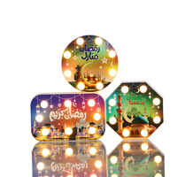 Enseigne lumineuse LED exquise pour les décorations à piles du Ramadan pour les mosquées et les fournitures de fête à la maison