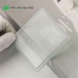 Felix Glass - Manufacturer Led <b>Light</b> Customized Tempered Rectangle Textured Glass With <b>Step</b> Edge - Product Image 5