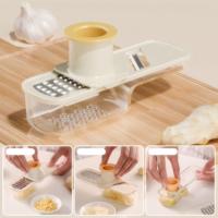 Accessoires de cuisine 3 en 1, petit râpeur et trancheur manuel pour la cuisine à domicile, qualité alimentaire, épaissi, mini râpe à ail et gingembre