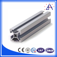 Profilé d'extrusion en aluminium à rainures en T industrielles 2040 3030 4040 8080, cadre anodisé pour système de ligne d'assemblage