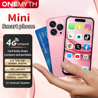 SOYES M17 Mini Smartphone Android 12.0 4G mondial de 4 pouces, 3+64 Go, Quad Core, Double SIM, Anglais, Écran LCD 90 Hz, Appareil photo 5 MP
